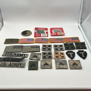 Lot of 26 US Military Patches mix lot‎
